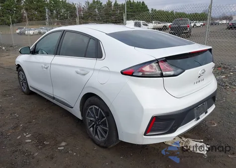 2021 Hyundai Ioniq Electric Limited from USA, damaged, VIN KMHC85LJ7MU077076